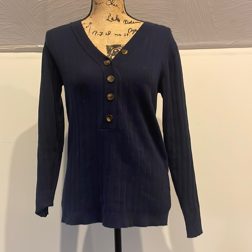 Merokeety Blue Sweater